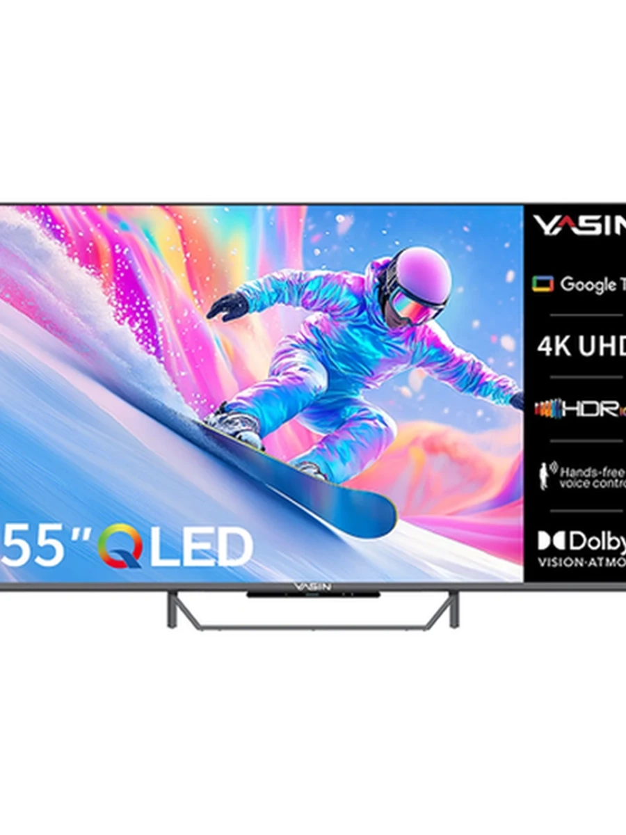 Телевизор Yasin 55Q90 QLED 4K UHD 55″