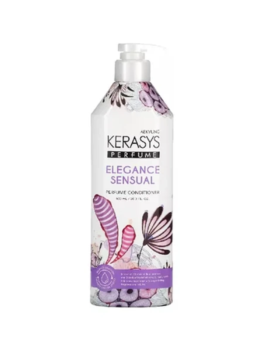Бальзам-кондиционер Kerasys прафюм/й д/тонких elegance 600мл