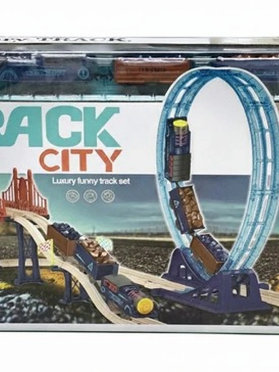 Настольная игра Track City: Luxury Funny Track Set (54 детали)