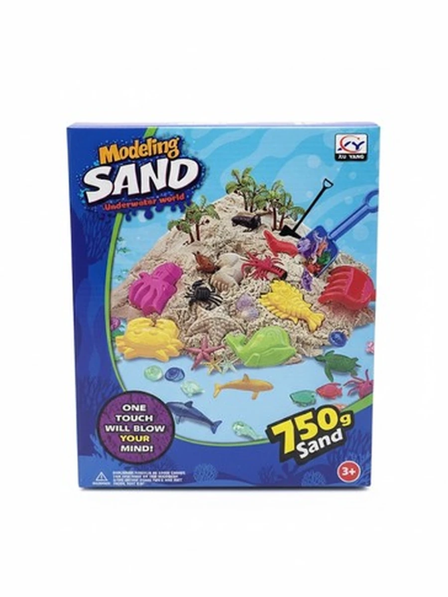 Набор кинетического песка Modeling Sand «Underwater World» (750 г)