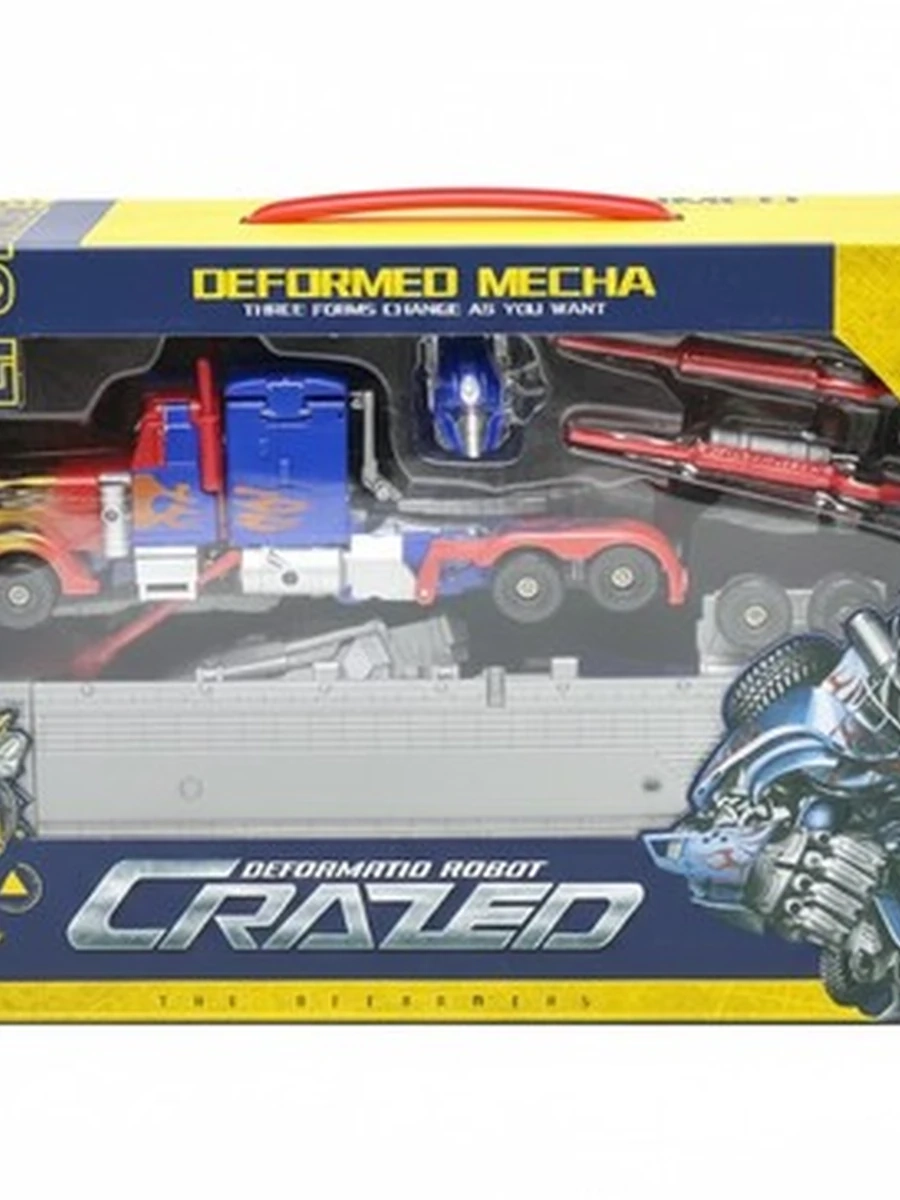 Робот-трансформер Оптимус Прайм «Crazed Deformation Robot»