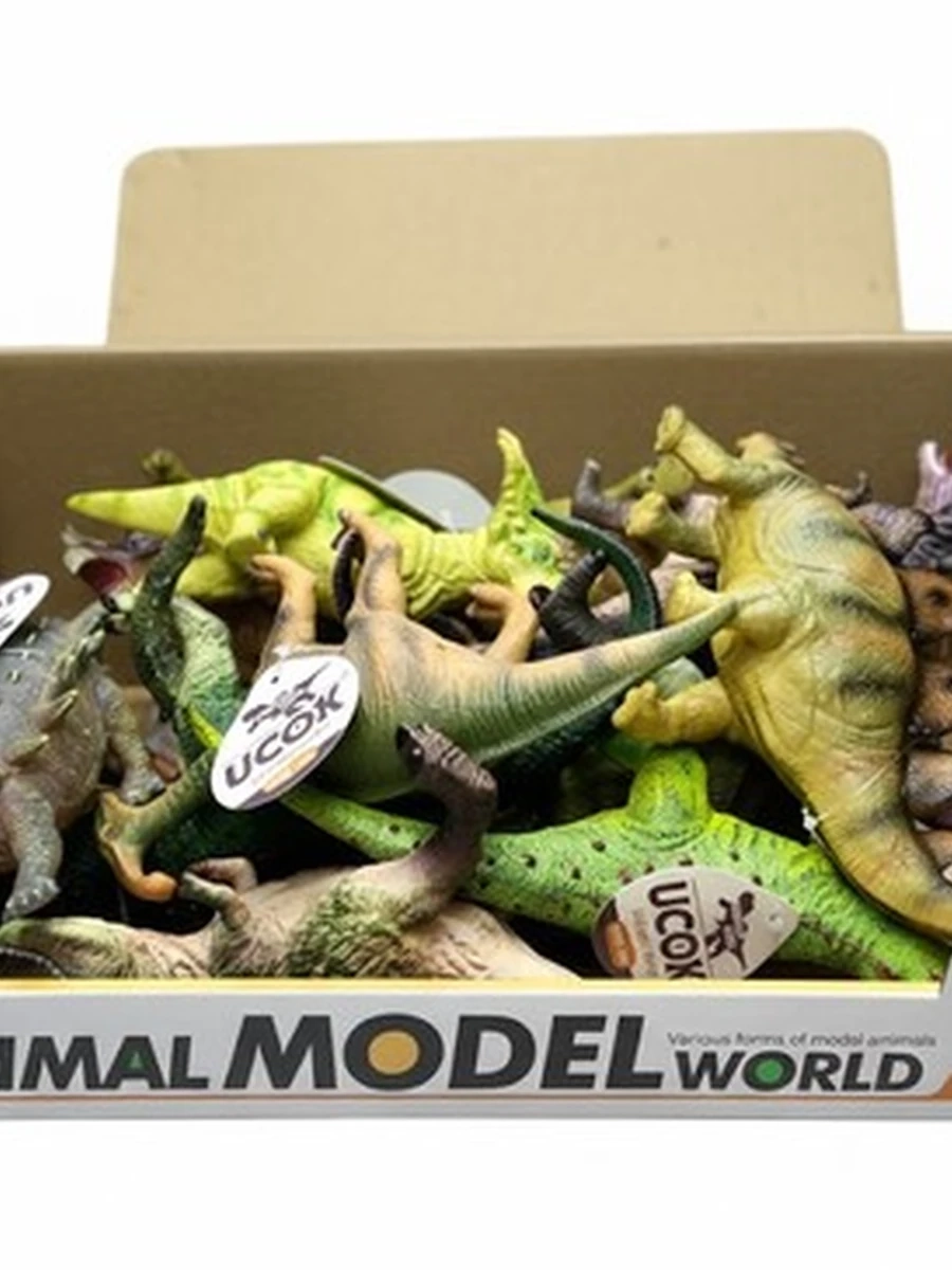 UCOK Animal Model World (набор динозавров, 12 шт.)