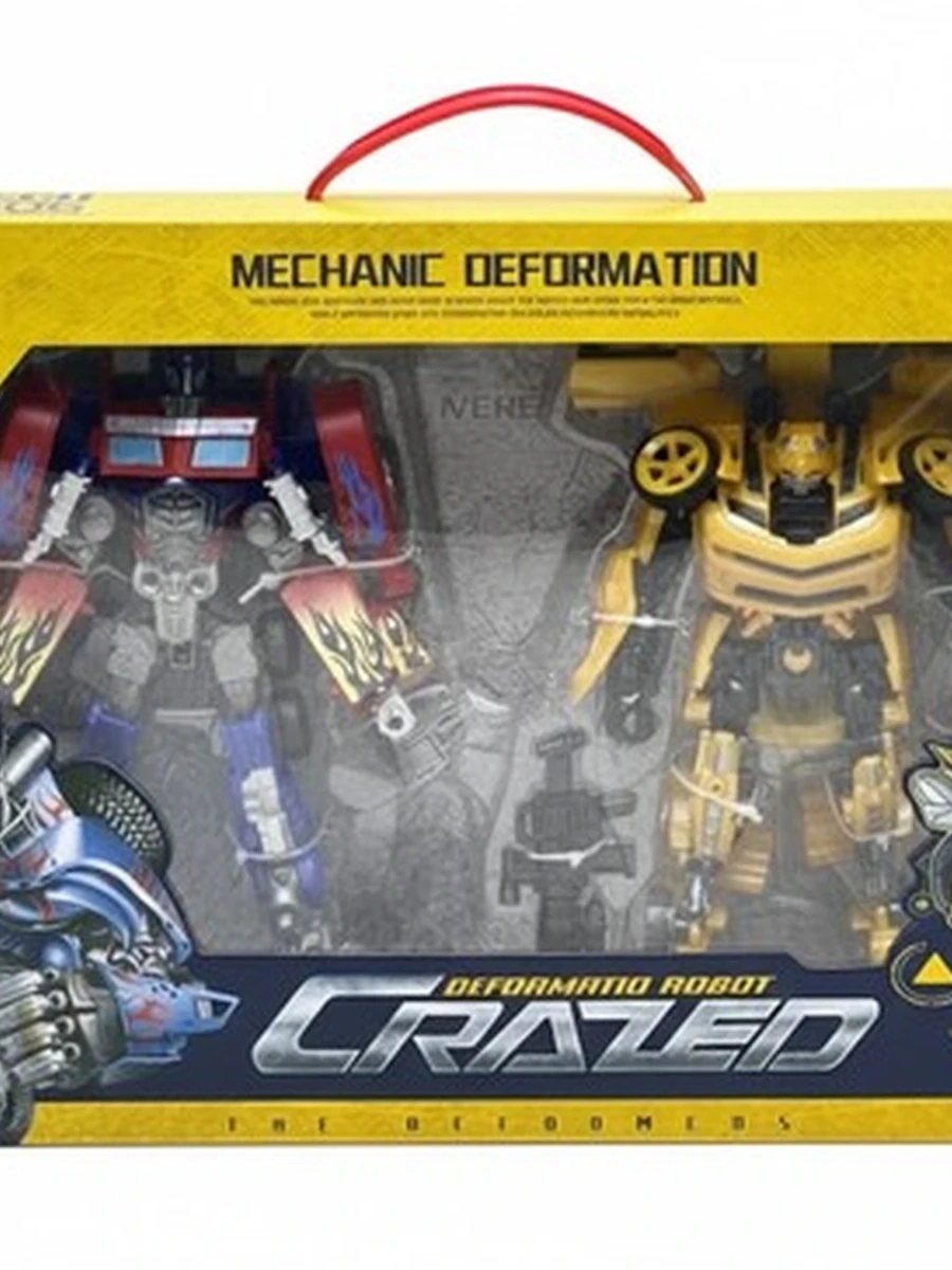 Набор роботов-трансформеров Mechanic Deformation: Crazed «Optimus & Bumblebee»