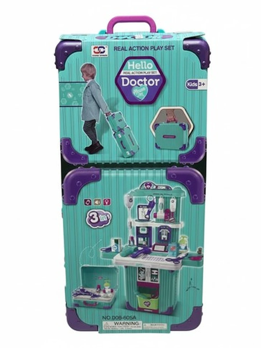 Игровой набор «Hello Doctor Real Action Play Set» 3-в-1