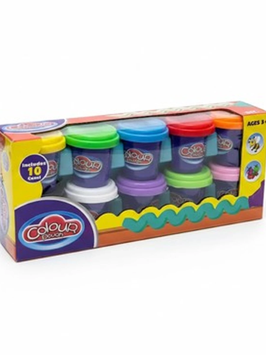 Набор для детского творчества «Colour Dough» (10 баночек)