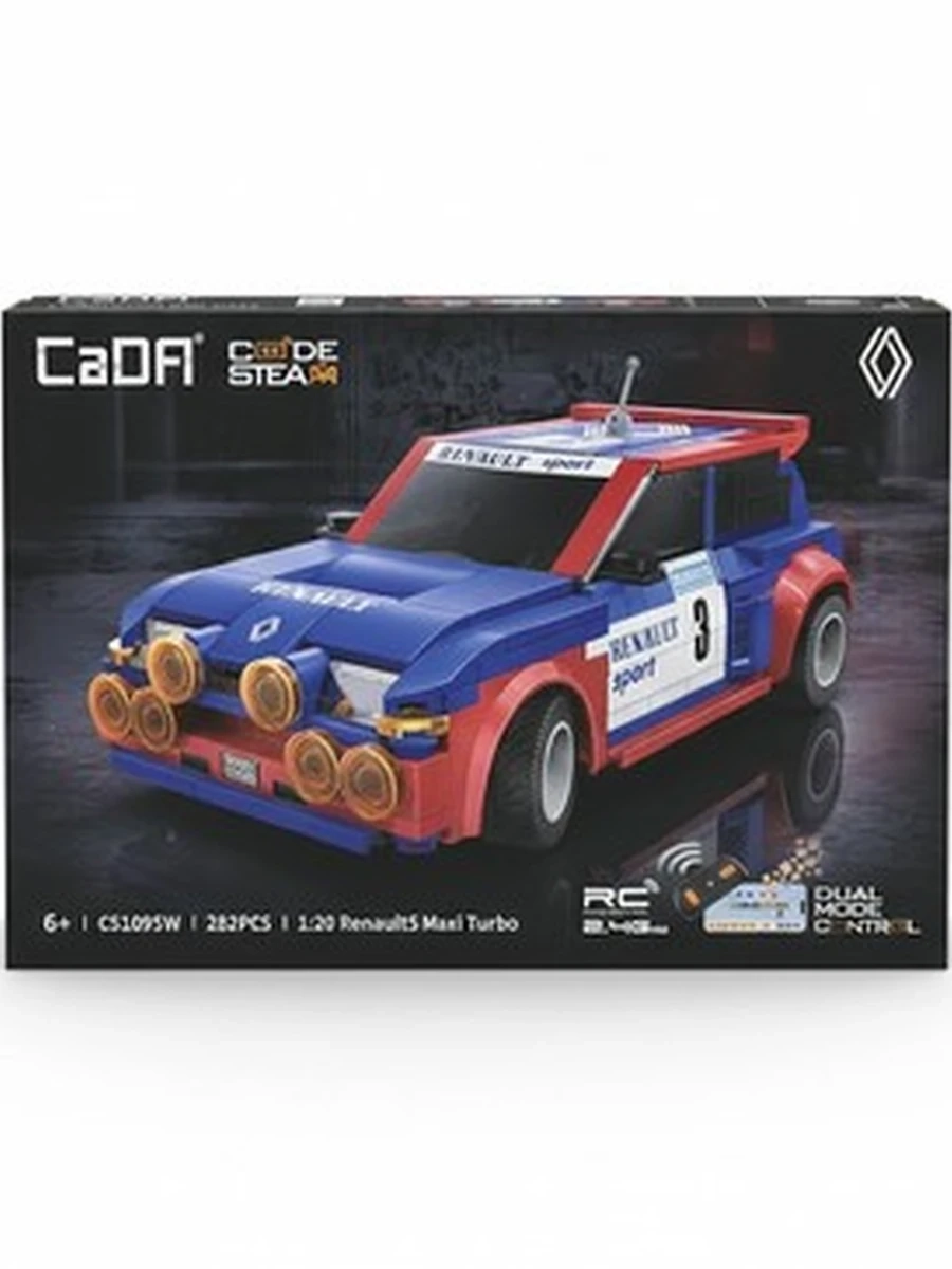 Конструктор CaDA «Renault 5 Maxi Turbo» на радиоуправлении