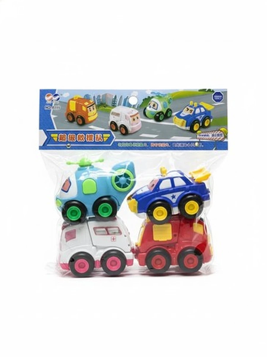 Игровой набор развивающих машинок «Super Rescue Team»