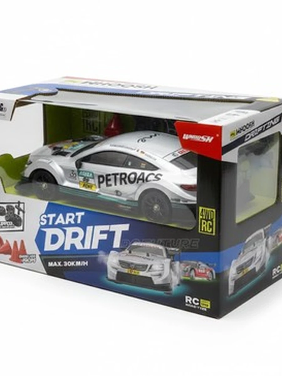 Радиоуправляемая машина для дрифта WHOOSH «Start Drift Petroacs» (4WD RC)