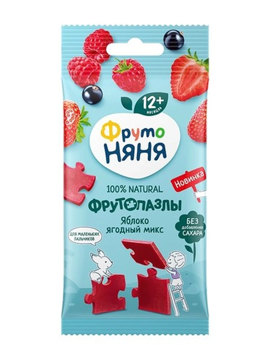 Фруто няня Пазл пастила Яблоко манго 20 гр