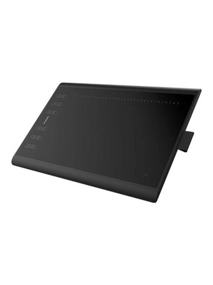 Графический планшет, Huion, H1060P, Разрешение 5080 lpi, Чувствительность к нажатию 8192, Интерфейс USB, Рабочая область 254x158.8 мм. (11"х 6.875"), Чёрный
