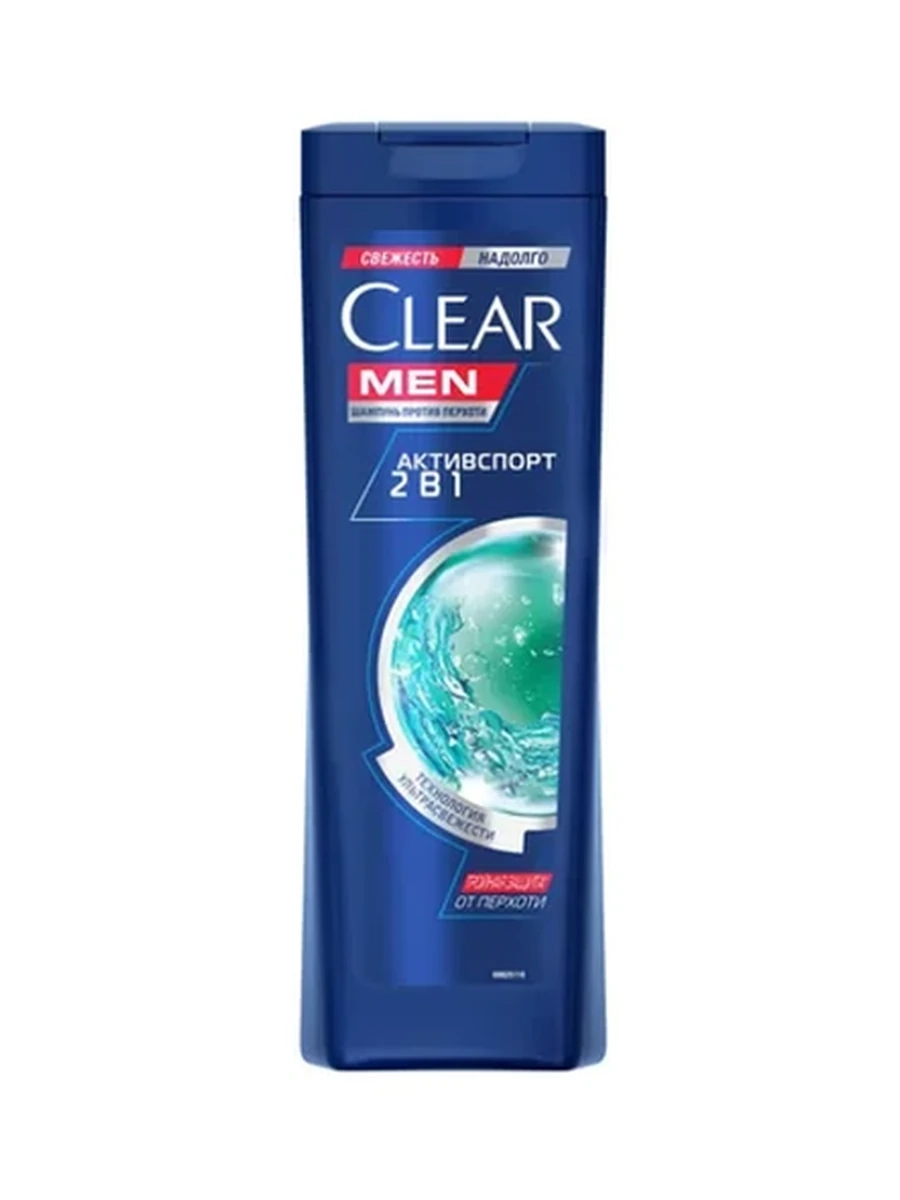 ШАМПУНЬ CLEAR MEN ACTIVE SPORT 2В1 180МЛ