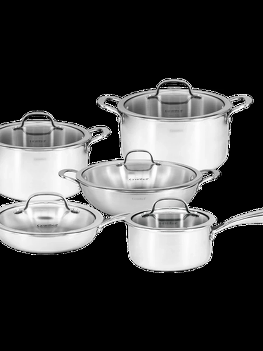 Набор посуды Granhel Stainless steel 18/10 MIDO Series