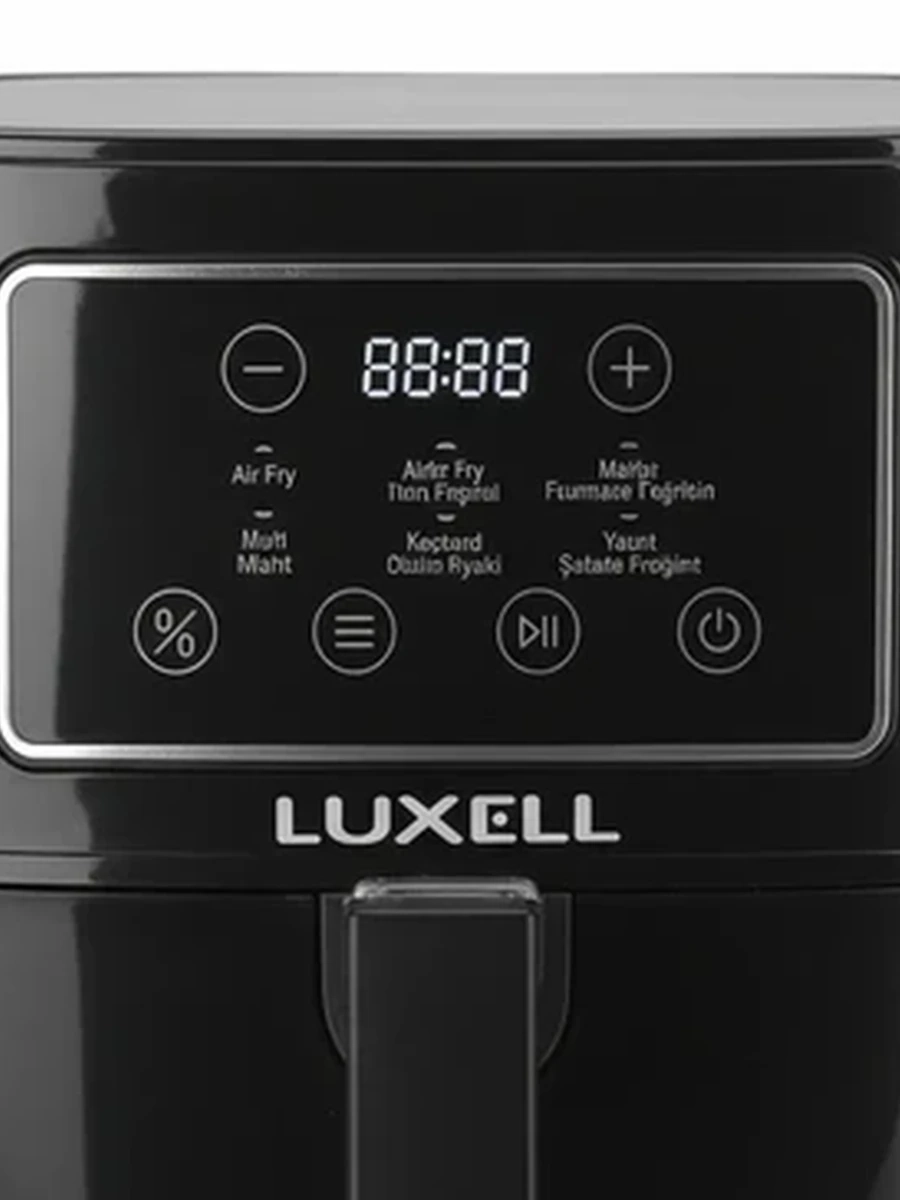 Аэрофритюрница Luxell XXL Fastfryer 7.5 л 1850 Вт для приготовления без масла