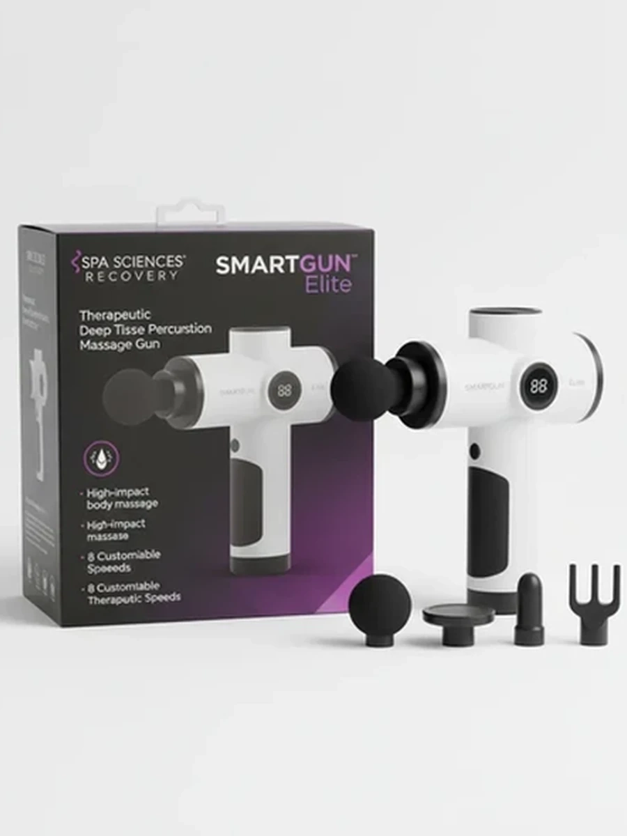 Перкуссионный массажер для тела Smartgun Elite массажный пистолет для мышц