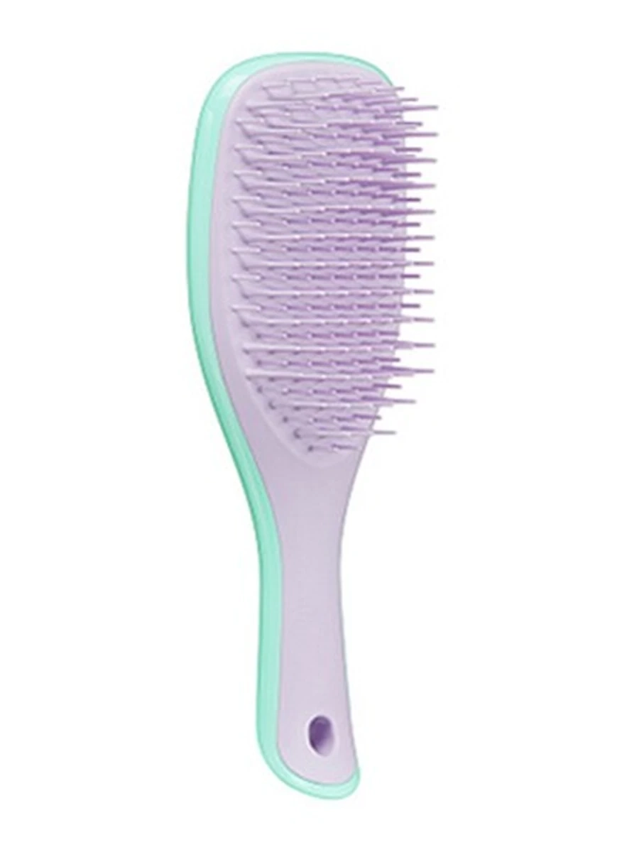 Tangle Teezer Расческа для волос  The Ultimate (Wet) Detangler Mini Wisteria Leaf Салатовый/Сиреневый 2241
