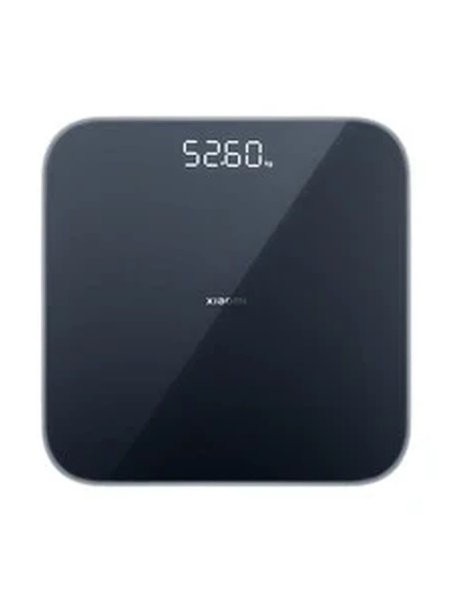 Весы Xiaomi Mi Smart Scale S200 тёмно-серый [материал-стекло, пластик, Bluetooth, светящиеся символы]