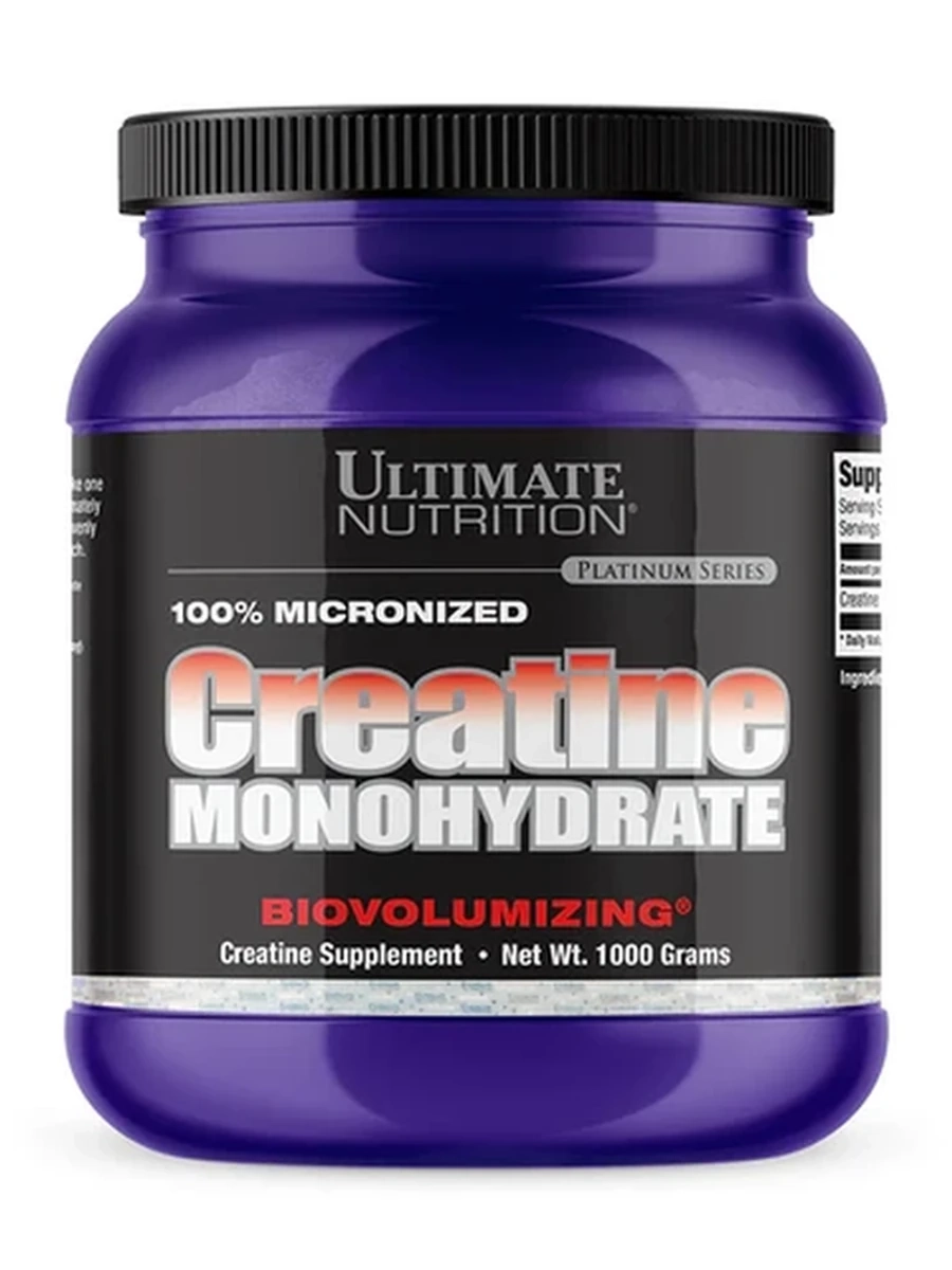 Креатин моногидрат Ultimate Nutrition 1кг.