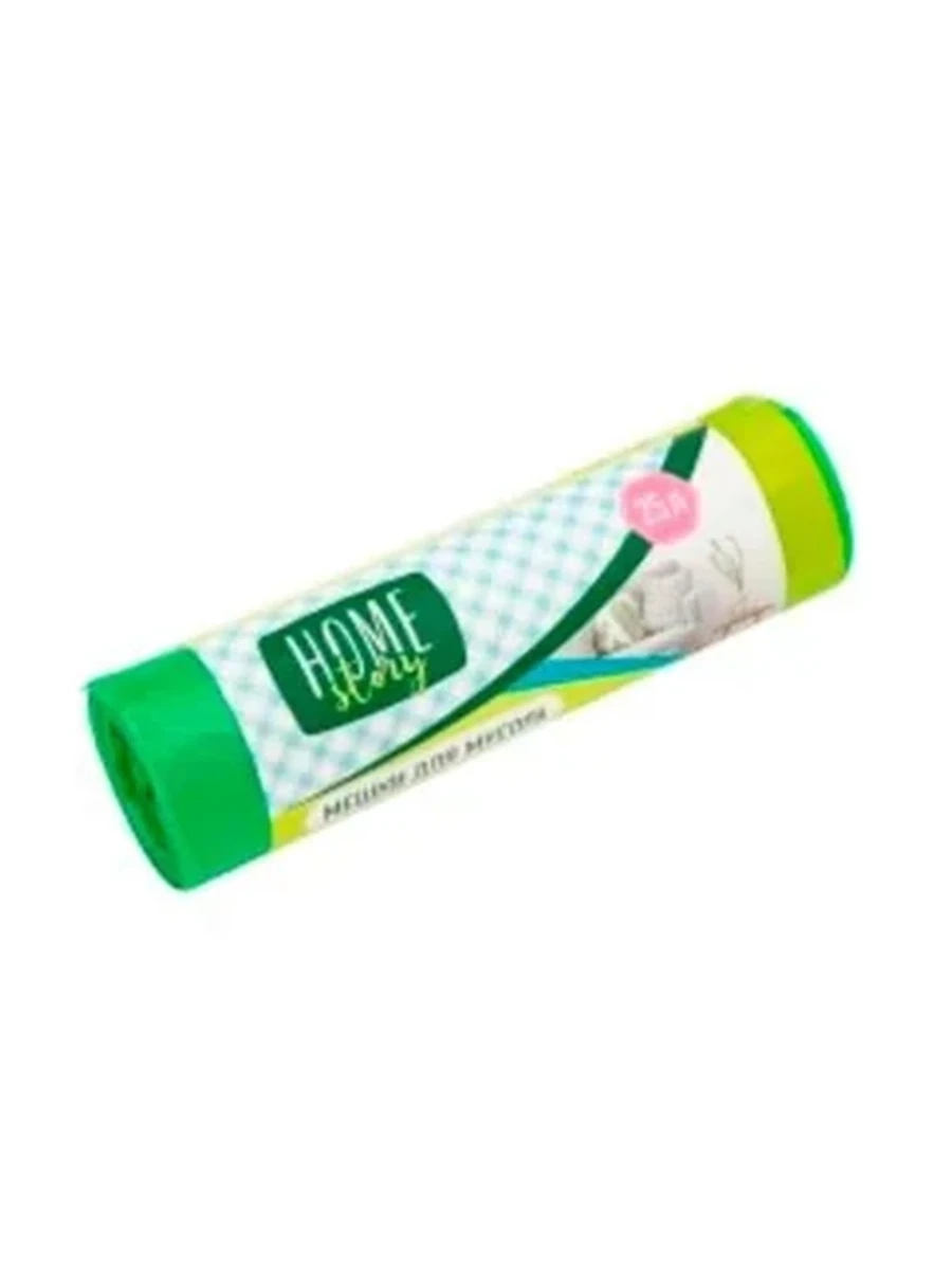 ПАКЕТЫ ПОЛИЭТИЛ HOME STORY БЕЗ РУЧЕК L 3Х30Х40СМ 50ШТ
