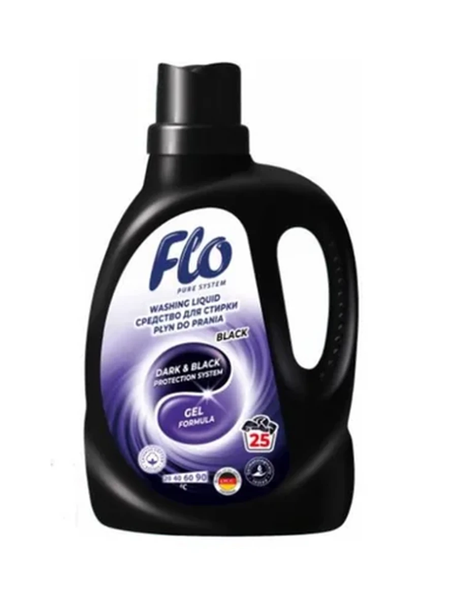 СРЕДСТВО Д/СТИРКИ FLO BLACK 1Л