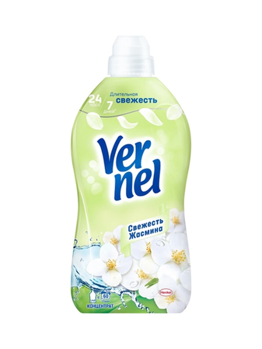 КОНДИЦИОНЕР Д/БЕЛЬЯ VERNEL СВЕЖЕСТЬ ЖАСМИНА 1440МЛ