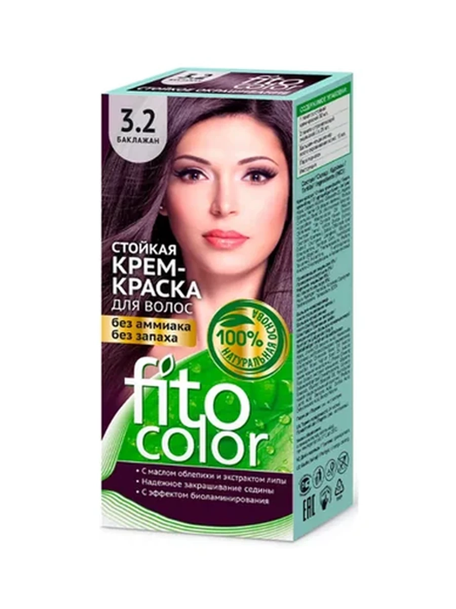 Краска Fitocolor баклажан 3.2 115МЛ
