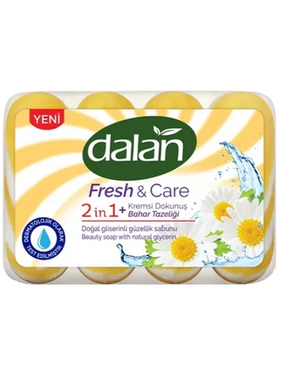 МЫЛО ТУАЛЕТНОЕ DALAN FRESH CARE ВЕСЕННЯЯ СВЕЖЕСТЬ 4*90ГР