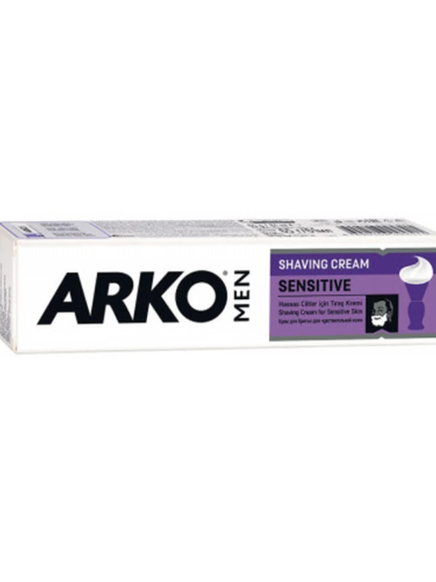 КРЕМ Д/БРИТЬЯ ARKO MEN Д/ЧУВСТВИТЕЛЬНОЙ КОЖИ 65ГР