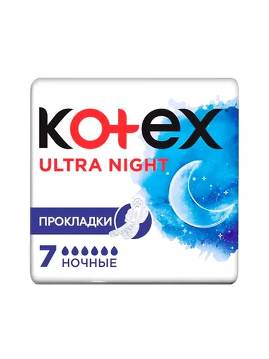Kotex Ultra Night Duo 7+7шт