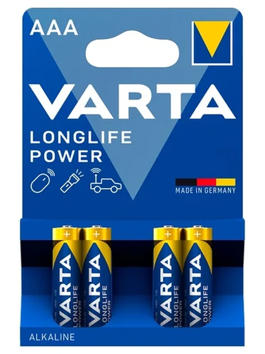 Батарейка Varta High/Energy LR03 ААА
