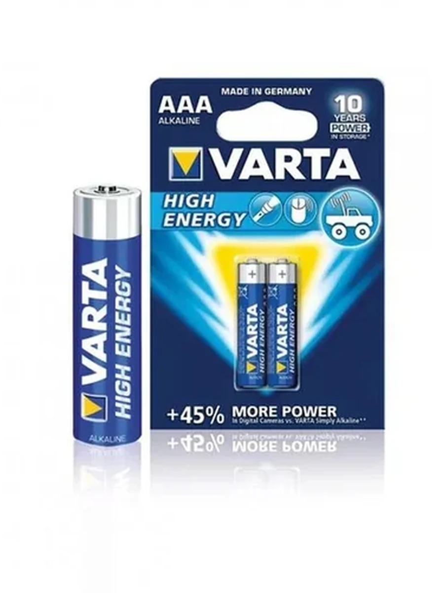 БАТАРЕЙКА VARTA HIGH ENERGY LR03 AAA