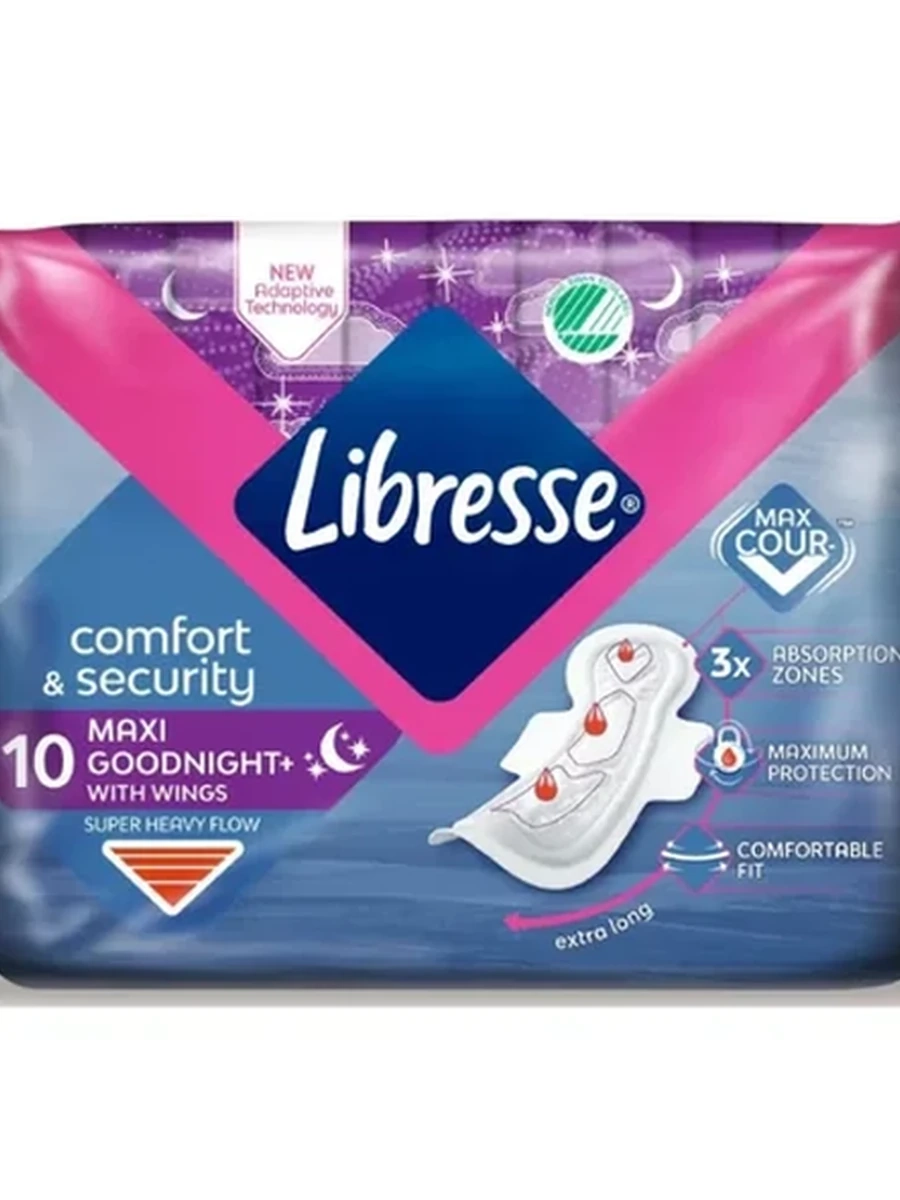 Libresse Maxi Goodnight 10шт