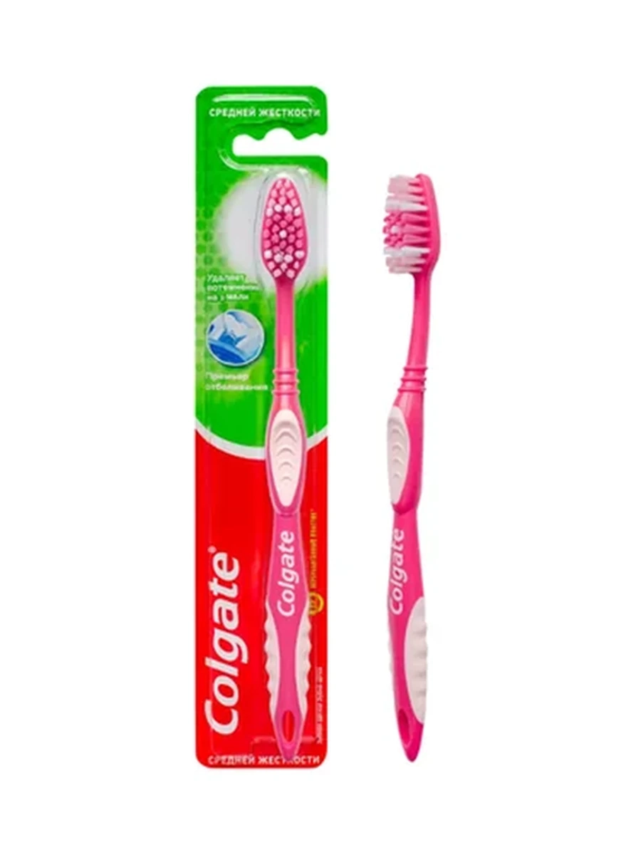 ЩЕТКА ЗУБНАЯ COLGATE ПРЕМЬЕР УЛЬТРА СРЕДН ЖЕСТКОСТИ 1ШТ