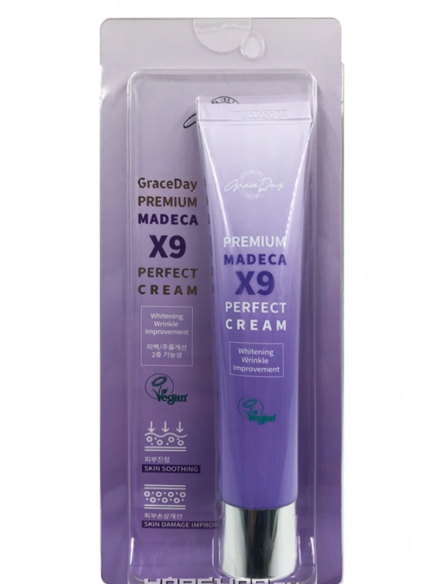 КРЕМ ДЛЯ ЛИЦА С МАДЕКАССОСИДОМ PREMIUM MADECA X9 GRACE DAY, КОРЕЯ, 50 МЛ
