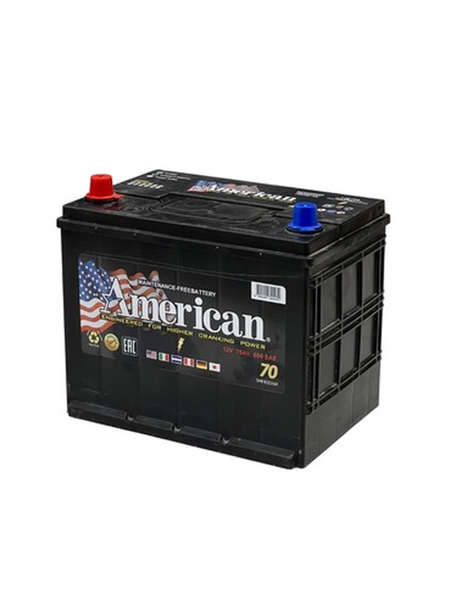 АКБ 70 Ah American (азия) R
