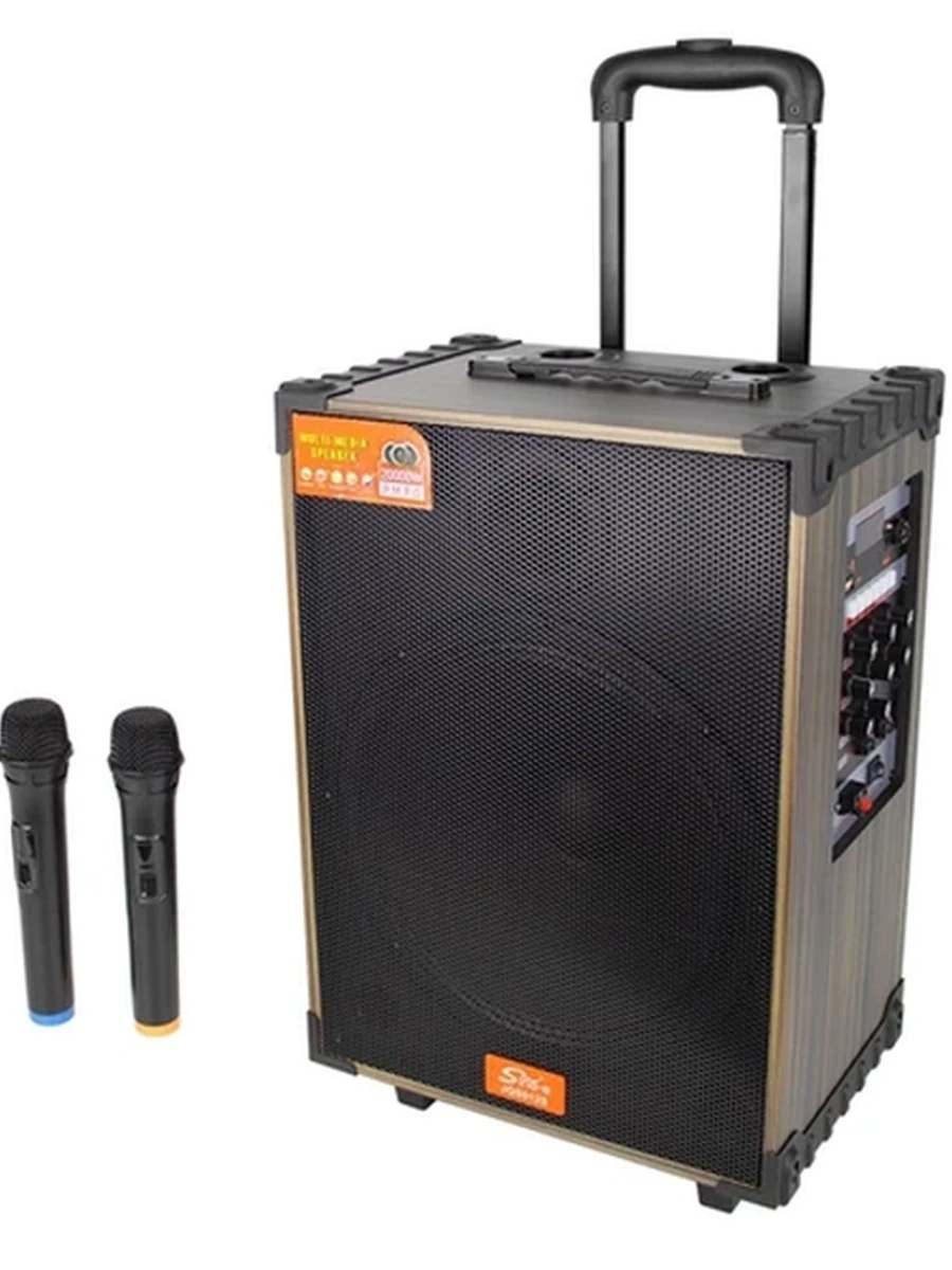 Колонка Sing-e JQS912S с двумя микрофонами
