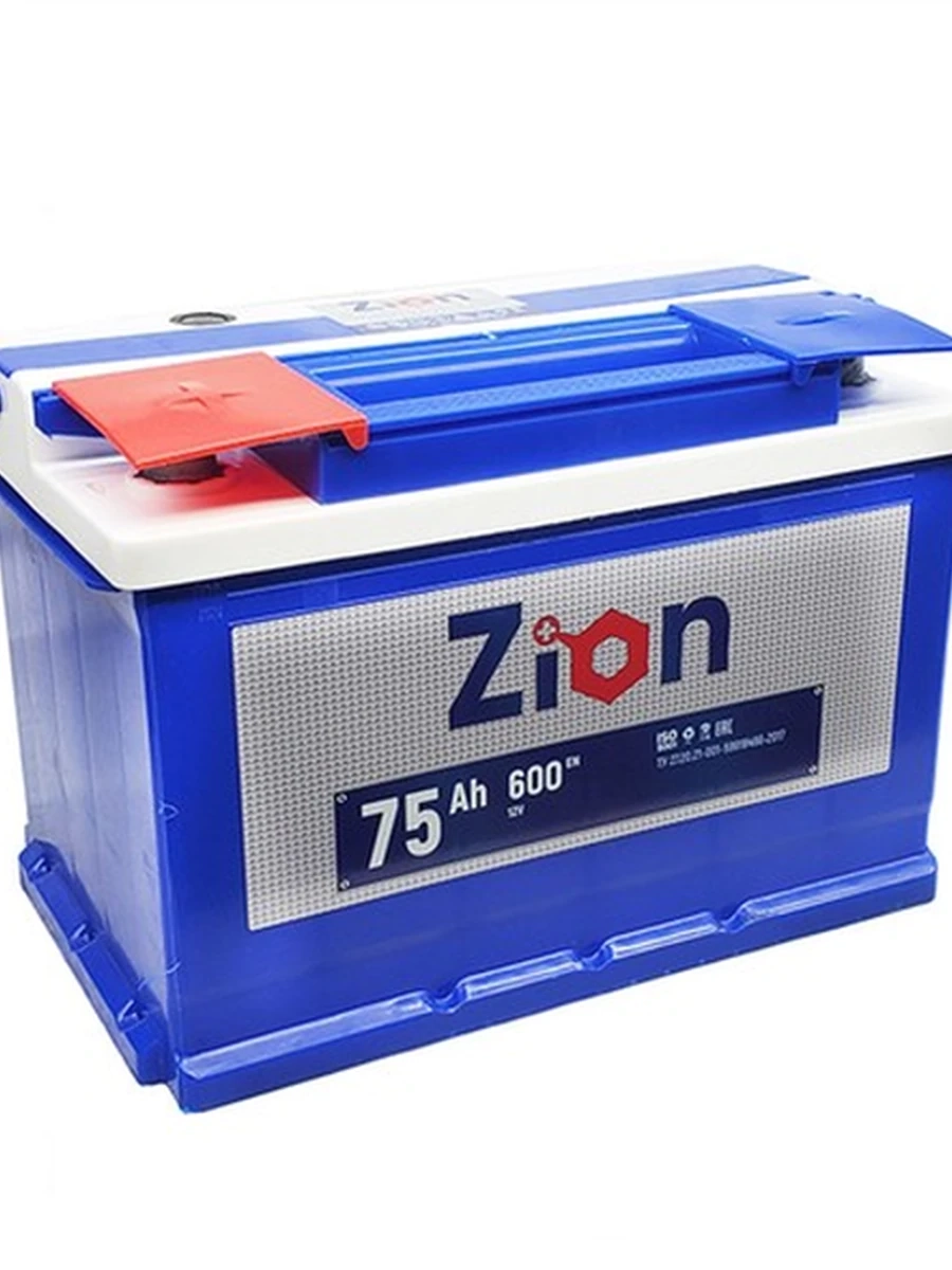 ZION
6СТ-75 Econom L
Полярность: Обратная

Ёмкость: 75 А*ч