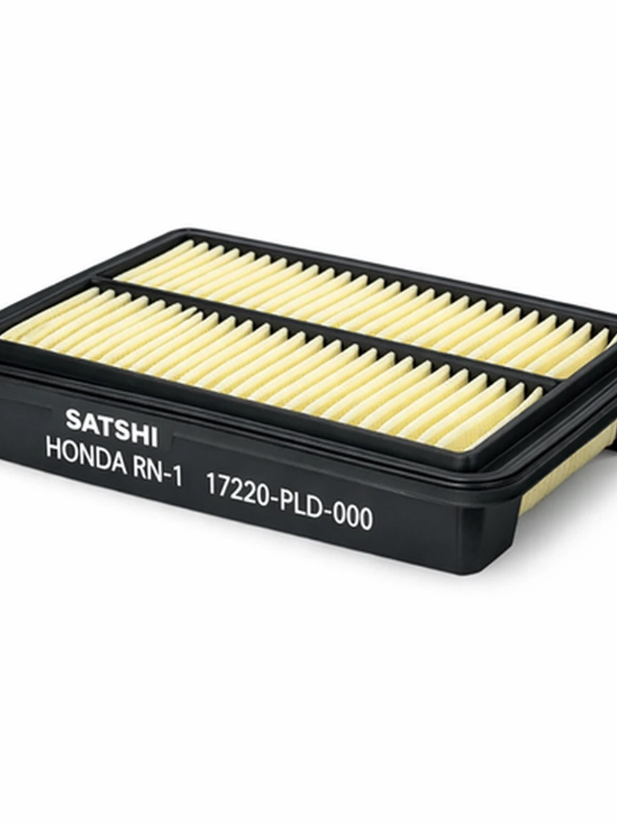 Воздушный фильтр SATSHI HONDA RN-1 (17220-PLD-000) для эффективной очистки воздуха, поступающего в двигатель автомобиля.