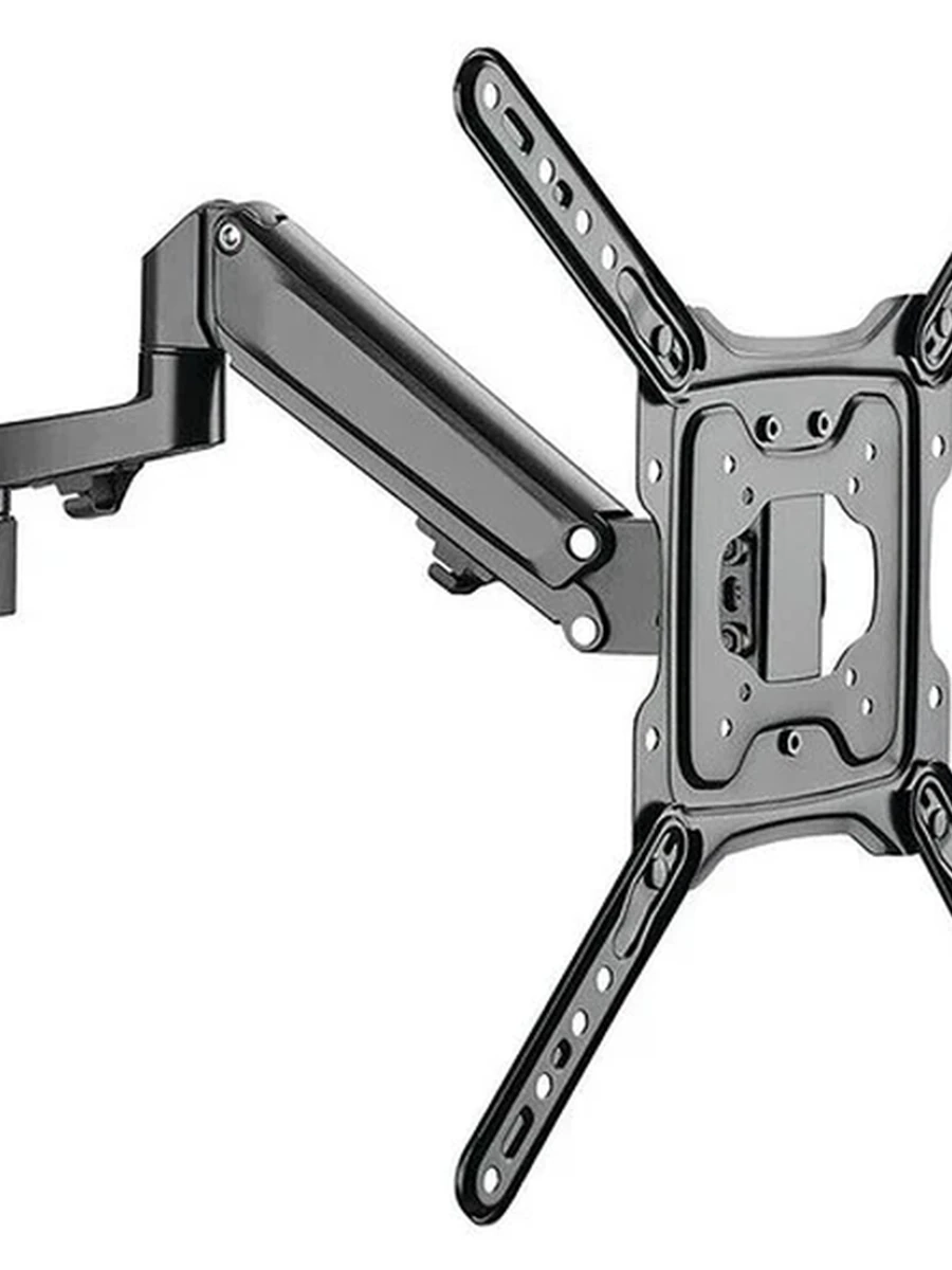 Кронштейн для ТВ UNITEKI SNM500 [для 23"-55", наклон вверх 5° наклон вниз 15°, поворот 180°, до 23 кг, до 466 мм от стены/потолка]