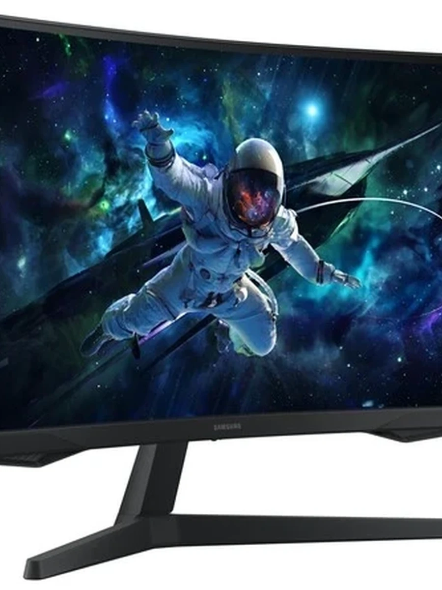 Монитор Samsung 27" LS27CG550EIXCI [Curved(1000R), 165Hz, 2560x1440, VA, 1ms, FreeSync, HDMI, DP]
