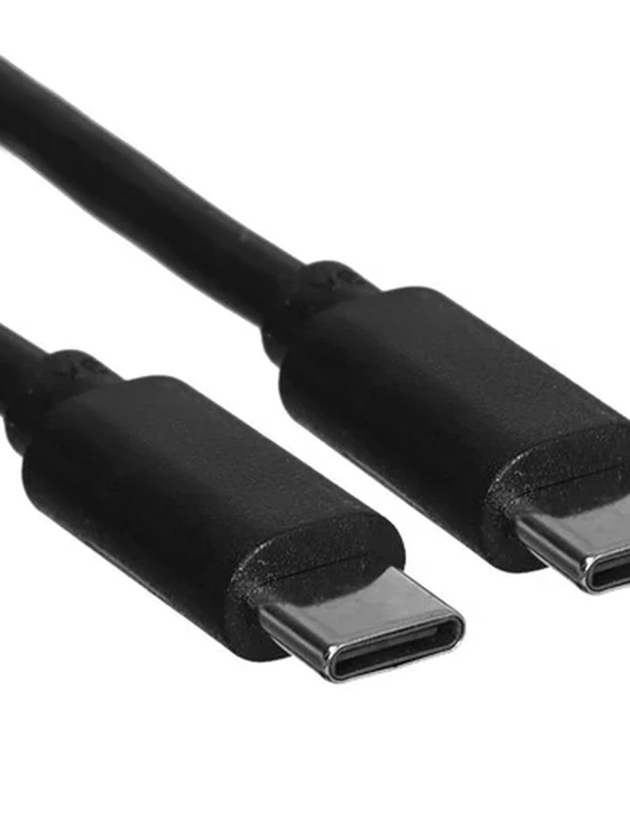 Кабель USB-C - USB-C Aceline (1,5м, 60W, 3А, Круглый, PVC оболочка, PVC коннекторы, Черный, обычный)[ADCC3AOPP15RBGB]
