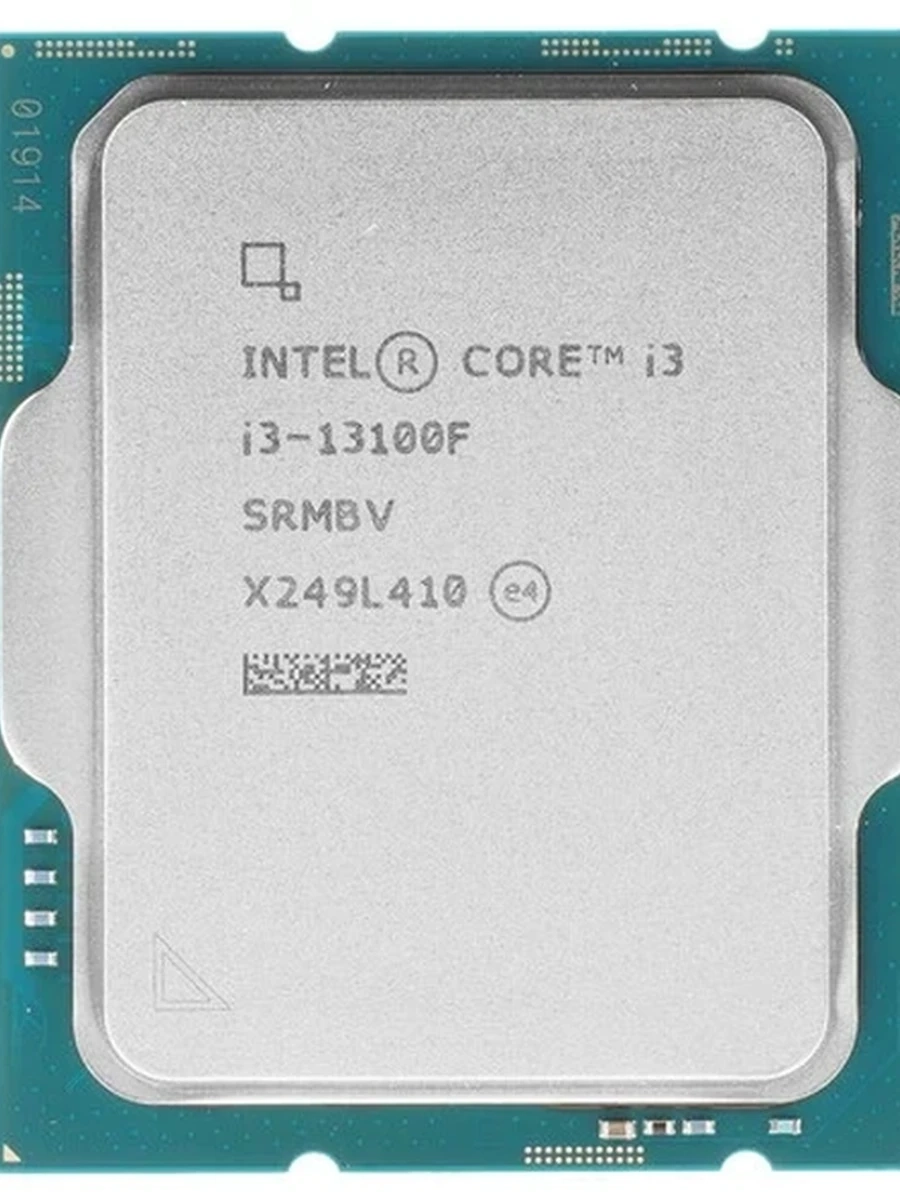 Процессор Intel Core i3-13100F 3.4/4.5GHz, 4C(4P+0E)/8T, 12Mb L3, DDR4-3200, DDR5-4800, TDP-58W, LGA1700, OEM [CM8071505092203-SRMBV]