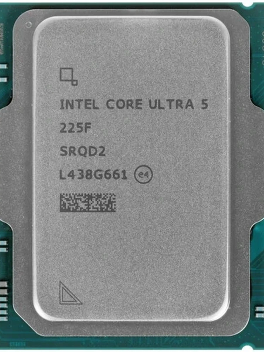 Процессор Intel Core Ultra 5 225F 3,3/4,9 GHz, 10C(4P+6E)/10T, 20Mb L3, DDR5-6400, GPU, TDP-65W, LGA1851, OEM [AT8076806771]