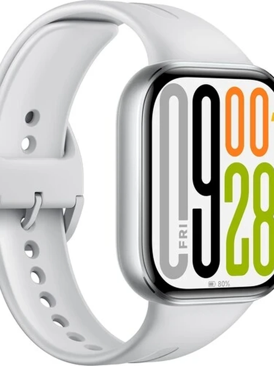 Смарт-часы Xiaomi Redmi Watch 5 [2.07"/432х514/5ATM/ремешок - серый/корпус - серебристый]