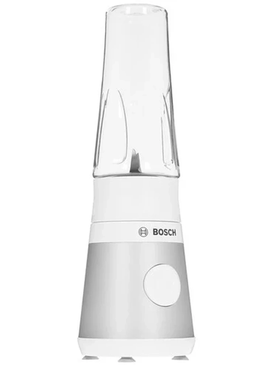 Блендер стационарный Bosch MMB2111T [450 Вт, скоростей - 1, 600 мл, серебристый, белый]