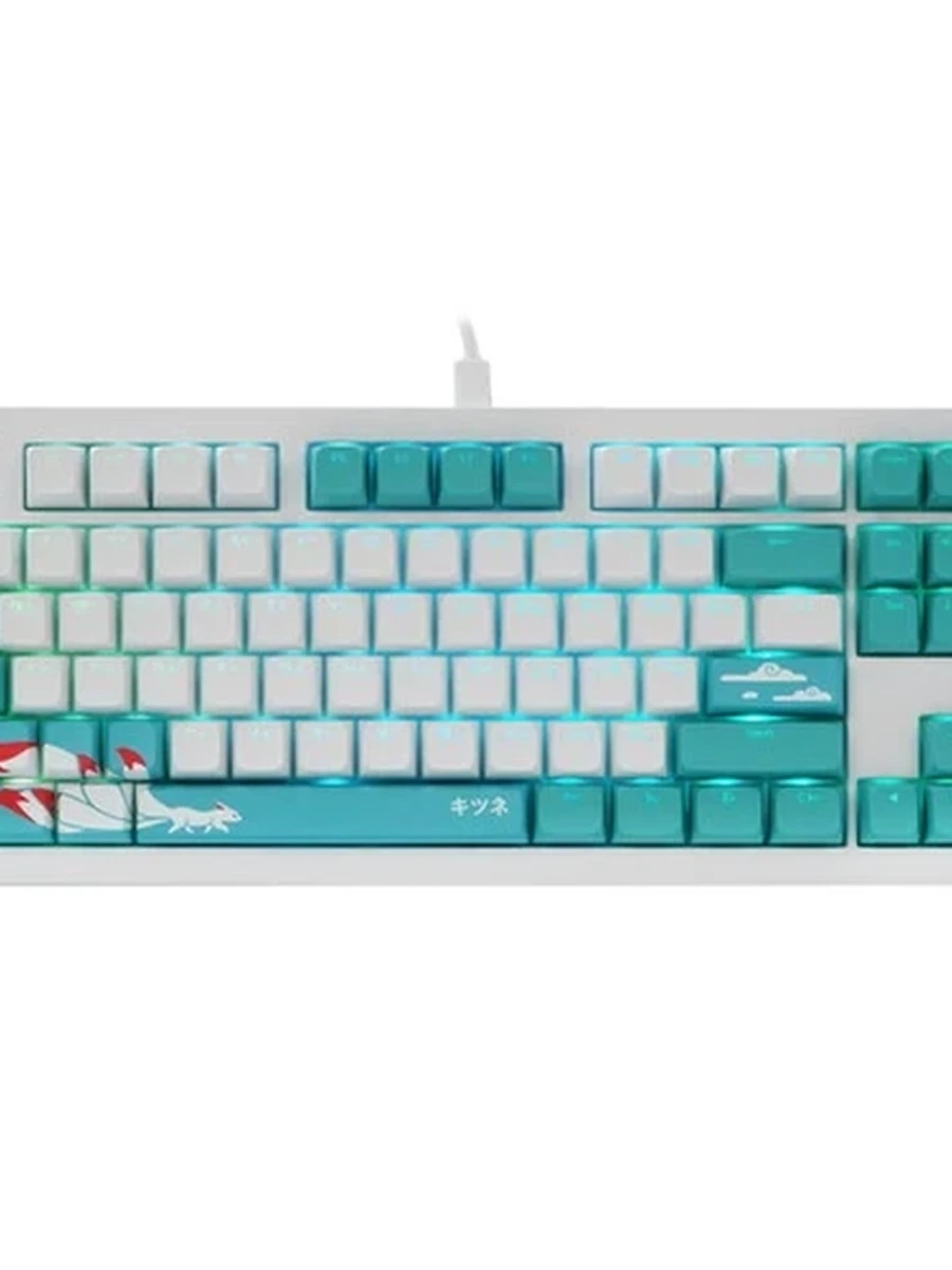 Клавиатура проводная Red Square Alumix TKL Classic Kitsune White (RSQ-20052)