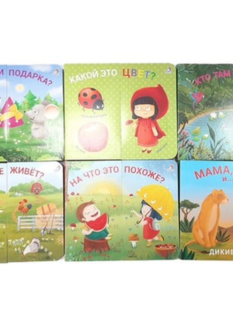 Книжка - задвижка картонная