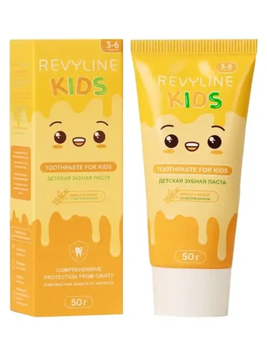 REVYLINE Kids зубная паста Ваниль