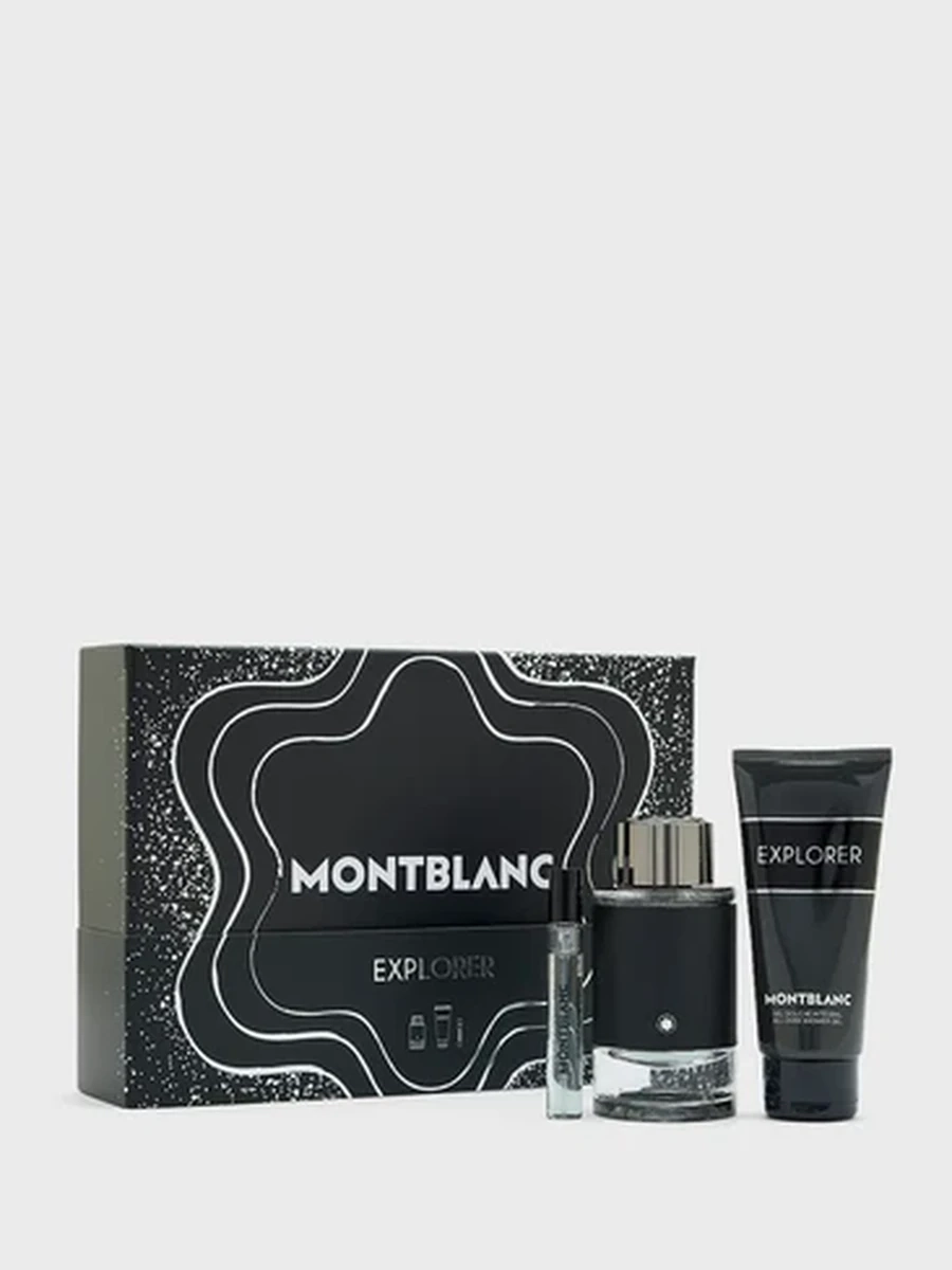 Набор MontBlanc explorer 100ml parfum/7,5 ml/ shower gel 100 ml