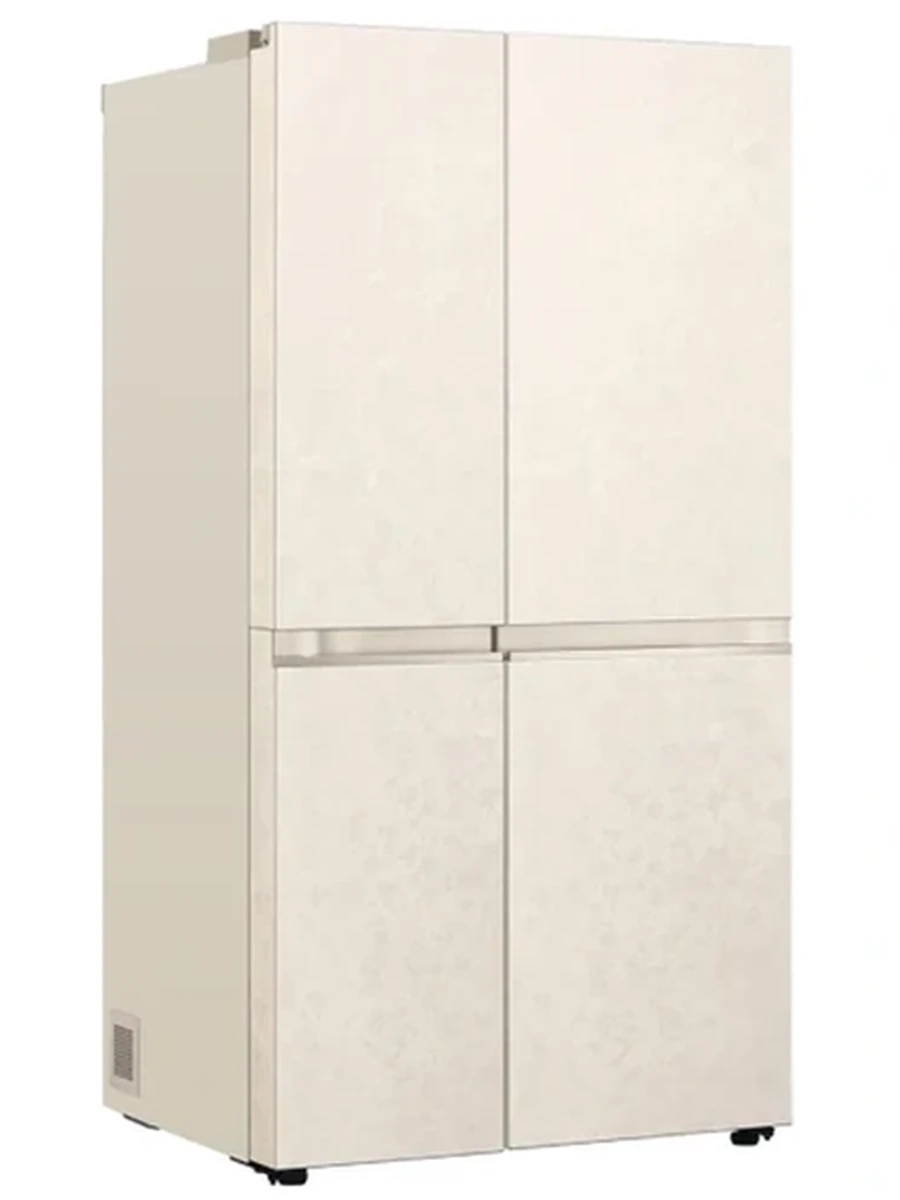 Холодильник LG GC-B 257 SEZV бежевый