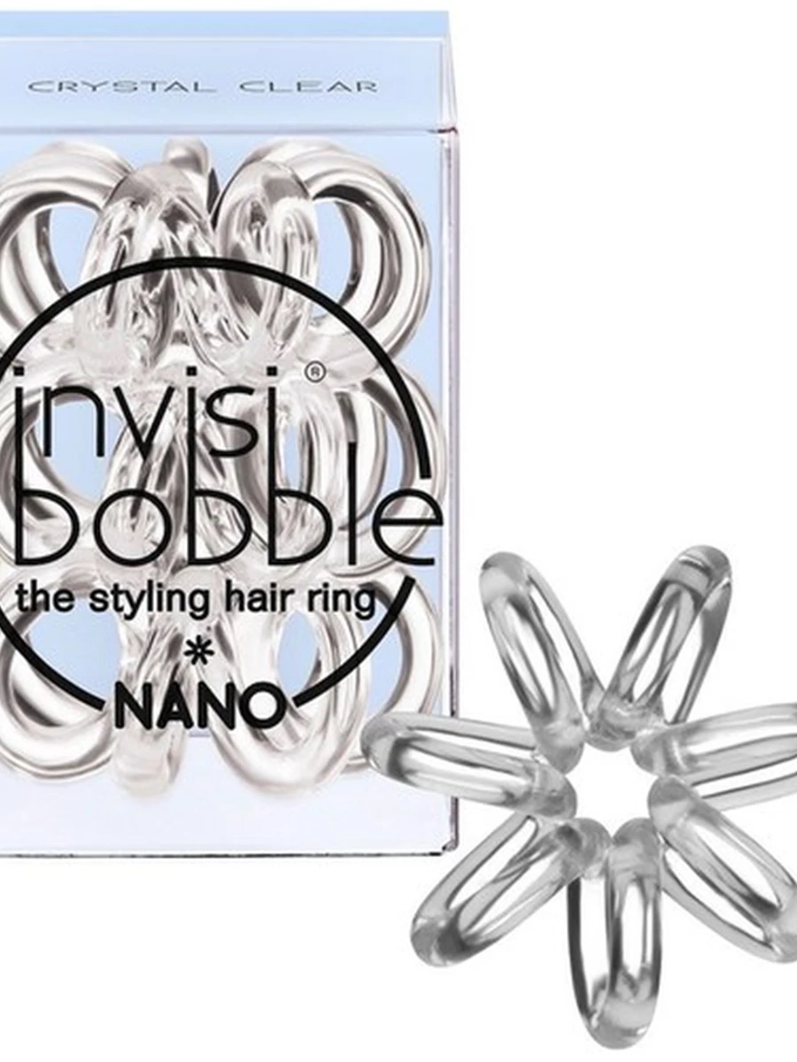 Invisibobble 3050 Резинка для волос  NANO Crystal Clear